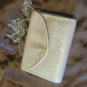 Small gold shimmery bag
